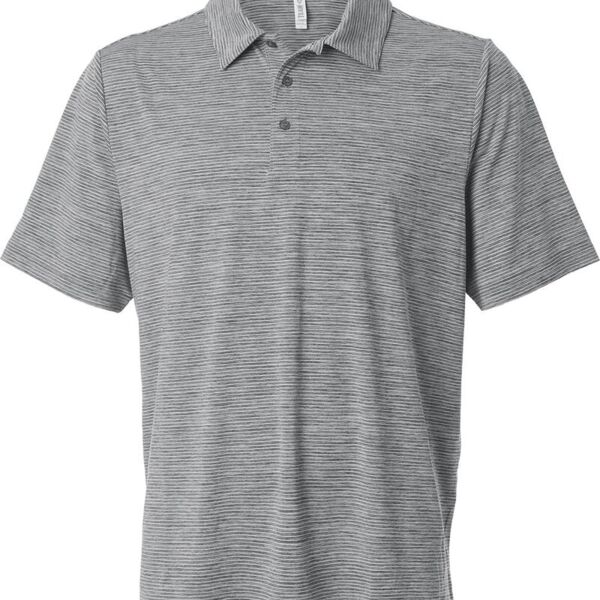 Men's Relay Heathered Stripe Polo Thumbnail