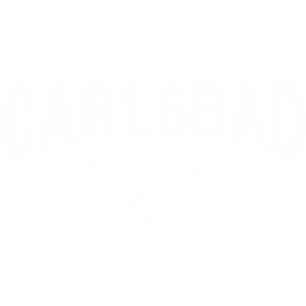 Carlsbad Arch Football C White Thumbnail