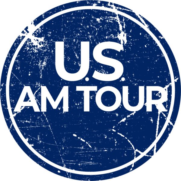 US AM Tour Distressed Blue Thumbnail