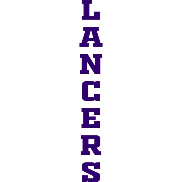 LANCERS Vertical Sweats Purple Thumbnail