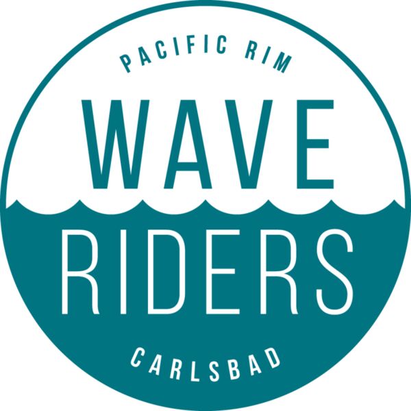 Wave Riders Circle Teal Thumbnail