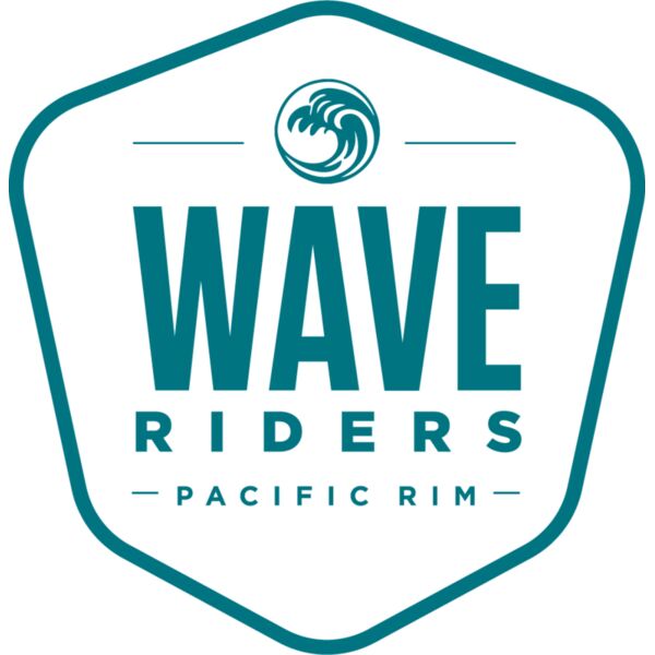 Wave Riders Shield Teal Thumbnail