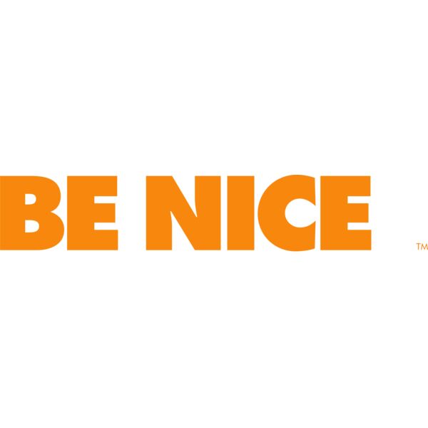 Be Nice Period Orange WhiteDot Thumbnail