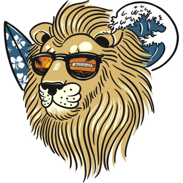 Lion Surf Wave Thumbnail