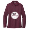 Women's Silk Touch Long Sleeve Polo Thumbnail
